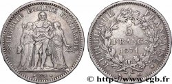 5 francs Hercule 1871 Paris F.334/2