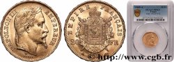 20 francs or Napoléon III, tête laurée 1869 Paris F.532/20