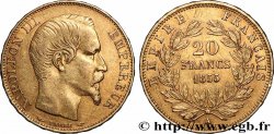 20 francs or Napoléon III, tête nue 1855 Paris F.531/3