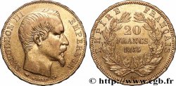 20 francs or Napoléon III, tête nue 1855 Paris F.531/4