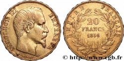 20 francs or Napoléon III, tête nue 1856 Paris F.531/9