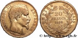 20 francs or Napoléon III, tête nue 1858 Paris F.531/13