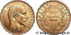20 francs or Napoléon III, tête nue 1860 Paris F.531/18