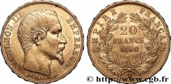 20 francs or Napoléon III, tête nue 1860 Paris F.531/18