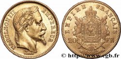 20 francs or Napoléon III, tête laurée 1864 Strasbourg F.532/9