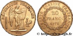 20 francs génie, Troisième république 1876 Paris F.533/4