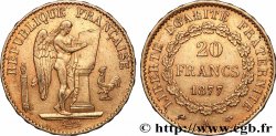 20 francs or Génie, Troisième République 1877 Paris F.533/5