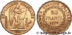 20 francs or Génie, Troisième République 1877 Paris F.533/5