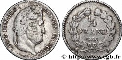 1/4 franc Louis-Philippe 1838 Paris F.166/69