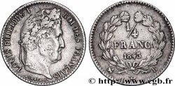 1/4 franc Louis-Philippe 1843 Rouen F.166/94