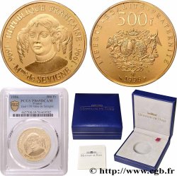 Belle Épreuve Or 500 francs - Madame de Sevigné 1996  F.1848 1