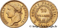 20 francs or Napoléon, tête laurée, Empire français 1811 Paris F.516/16
