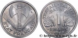 1 franc Francisque, lourde, avec les croix 1942 Paris F.222/2
