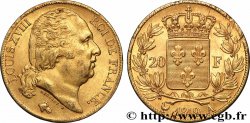 20 francs or Louis XVIII, tête nue 1819 Paris F.519/15