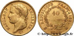 40 francs or Napoléon tête laurée, République française 1808 La Rochelle F.540/3
