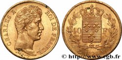 40 francs or Charles X, 2e type 1828 Paris F.544/3