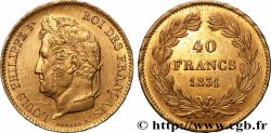 40 francs or Louis-Philippe 1831 Paris F.546/2