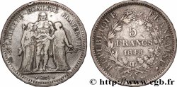 5 francs Hercule, IIe République 1848 Paris F.326/1