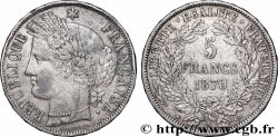 5 francs Cérès, avec légende 1870 Paris F.333/1