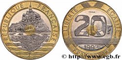 Essai de 20 francs Mont Saint-Michel 1992 Pessac F.403/1