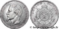 5 francs Napoléon III, tête laurée 1870 Paris F.331/16