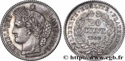 20 centimes Cérès, IIe République 1849 Paris F.146/1 VZ+ 