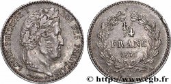 1/4 franc Louis-Philippe 1831 Paris F.166/1 TTB+ 