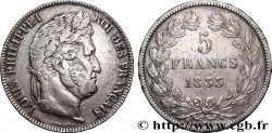 5 francs IIe type Domard 1833 Strasbourg F.324/16
