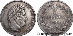 5 francs, IIIe type Domard 1844 Lille F.325/5