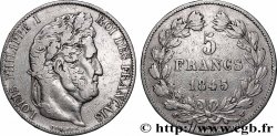5 francs IIIe type Domard 1845 Lille F.325/9