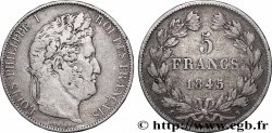 5 francs IIIe type Domard 1845 Lille F.325/9