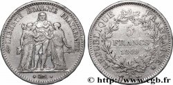 5 francs Hercule, IIe République 1849 Paris F.326/5 S 