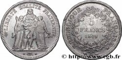 5 francs Hercule, IIe République 1849 Paris F.326/5