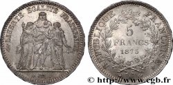 5 francs Hercule 1873 Paris F.334/9 TTB+ 