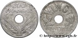 VINGT centimes État français 1941  F.152/2