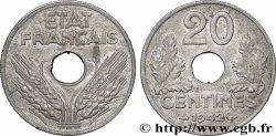 20 centimes État français, lourde 1942  F.153/4