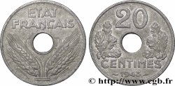 20 centimes État français, lourde 1943  F.153/5
