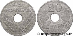 20 centimes État français, lourde 1943  F.153/5
