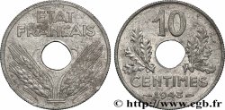 10 centimes État français, grand module 1943  F.141/5