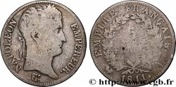 5 francs Napoléon Empereur, Empire français 1811 Bayonne F.307/34
