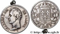 5 francs Charles X, 1er type 1826 Perpignan F.310/25