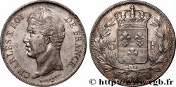 5 francs Charles X, 2e type 1827 Lille F.311/13