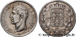 5 francs Charles X, 2e type 1829 Lille F.311/39