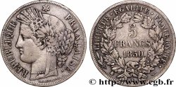 5 francs Cérès, IIe République 1850 Bordeaux F.327/6