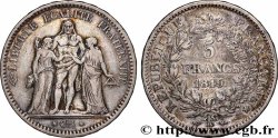 5 francs Hercule, IIe République 1849 Paris F.326/5