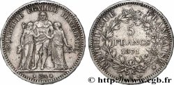 5 francs Hercule 1871 Paris F.334/2