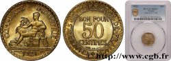 50 centimes Chambres de Commerce 1921 Paris F.191/3