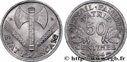 50 centimes Francisque, légère 1944 Beaumont-Le-Roger F.196/5