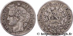 20 centimes Cérès, IIe République 1851 Paris F.146/7