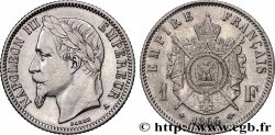 1 franc Napoléon III, tête laurée 1866 Paris F.215/3
